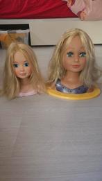 Make-up Poppenhoofden, Kinderen en Baby's, Speelgoed | Poppen, Ophalen of Verzenden, Zo goed als nieuw, Overige typen