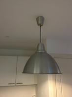 Geborsteld RVS hanglamp, Minder dan 50 cm, Industrieel, Gebruikt, Ophalen of Verzenden