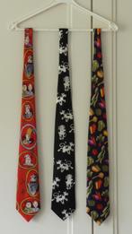 3 Exclusieve Stropdassen, Kleding | Heren, Ophalen of Verzenden, Zo goed als nieuw, Overige kleuren, Met patroon
