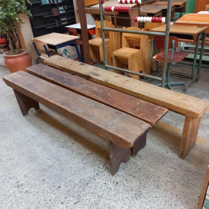 Oude halbanken kerkbanken, Antiek en Kunst, Curiosa en Brocante, Ophalen