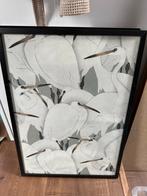 Ikea Lijst met Poster Zilverreigers, Ophalen