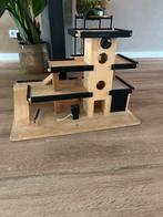 Houten garage speelgoed autos, Dieren en Toebehoren, Ophalen, Overig speelgoed