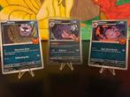 Halloween stamp Pokemon Kaarten -Gastly, Haunter, Gengar Set, Ophalen of Verzenden, Zo goed als nieuw, Meerdere kaarten