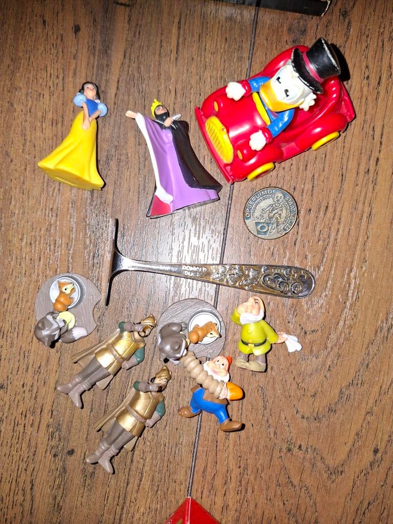 Lotje vintage Disney artikelen, Verzamelen, Disney, Gebruikt, Beeldje of Figuurtje, Donald Duck, Ophalen of Verzenden