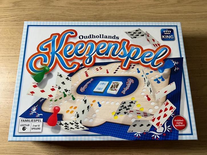 Oudhollands Keezenspel Bordspel, Hobby en Vrije tijd, Gezelschapsspellen | Bordspellen, Zo goed als nieuw, Ophalen of Verzenden