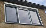 kozijn met 2 draairamen, Doe-het-zelf en Verbouw, Ophalen, Gebruikt, Inclusief glas, 75 tot 150 cm