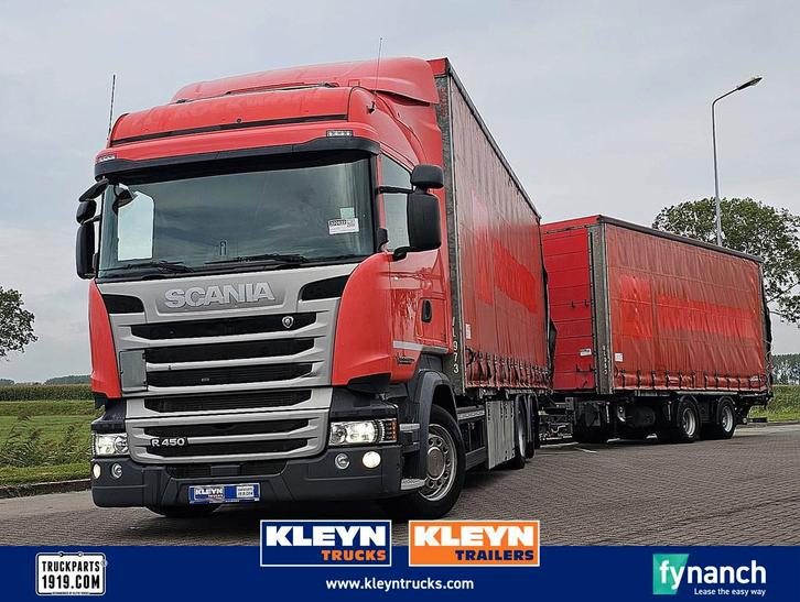 SCANIA R450 6x2*4 ret combi lift, Auto's, Vrachtwagens, Bedrijf, Te koop, ABS, Airconditioning, Centrale vergrendeling, Cruise Control