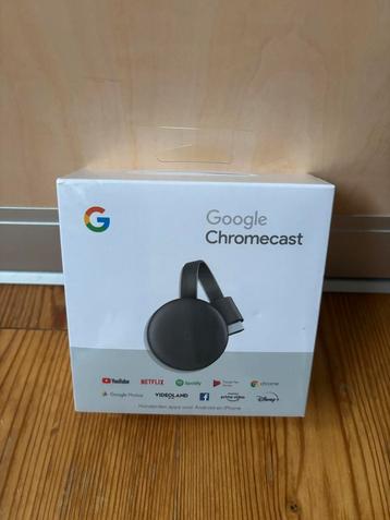 Google Chromecast V3 - Nieuw in Verpakking! beschikbaar voor biedingen