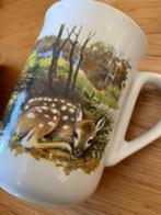 6 Wildlife koffiebekers vintage serie compleet, Ophalen of Verzenden, Zo goed als nieuw, Overige stijlen, Kop(pen) en/of Schotel(s)