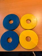 ATX Olympische halter schijven 1,5 en 2 kg, Halterschijven, Gebruikt, 2 x 1,5 en 2 x 2 kg, Atx