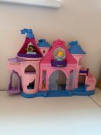 Little People Prinsessenkasteel, Kinderen en Baby's, Speelgoed | Fisher-Price, Ophalen, Zo goed als nieuw, Speelset, Met licht