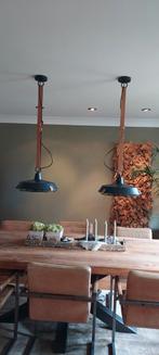 Stijlvolle hanglamp merk Zuiver, 50 tot 75 cm, Ophalen of Verzenden, Zo goed als nieuw, Industrieel
