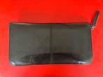 Saccoo zwarte leren portemonnee/portefeuille izgs, Overige merken, Gebruikt, Zwart, Ophalen of Verzenden