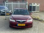 Mazda 6 1.8i Exclusive 120PK! Vol leer l Airco l Cruise l Tr, Gebruikt, Zwart, 4 cilinders, Bedrijf