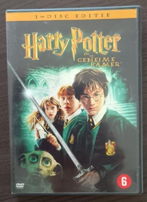 4x Harry Potter dvd's, Cd's en Dvd's, Dvd's | Avontuur, Gebruikt, Vanaf 12 jaar, Ophalen of Verzenden