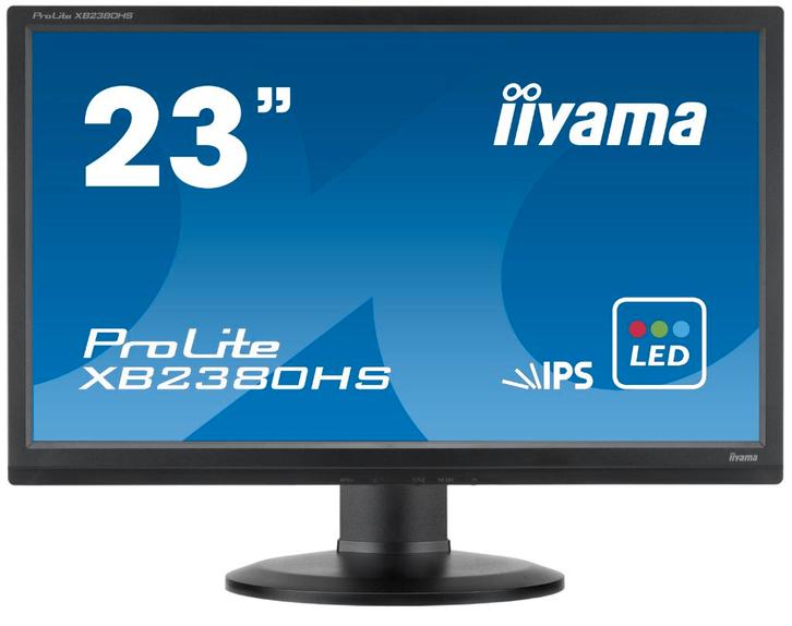 10x iiyama 23" Full HD Monitor (IPS), Computers en Software, Monitoren, Zo goed als nieuw, 60 Hz of minder, DVI, HDMI, VGA, Ingebouwde speakers