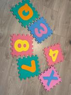 Puzzelmat cijfers / letters, Ophalen, Gebruikt