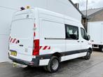 Mercedes-Benz Sprinter 514 2.2 CDI L2H2 Dubbele Cabine DoKa, Auto's, Achterwielaandrijving, Gebruikt, Start-stop-systeem, Wit