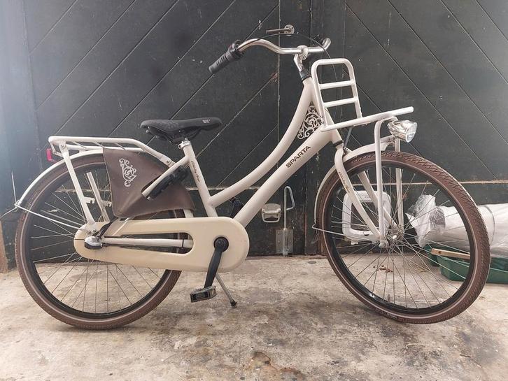 Sparta Country Tour | 24 inch | 3 versnellingen | Wit, Fietsen en Brommers, Fietsen | Meisjes, Gebruikt, 24 inch, Versnellingen