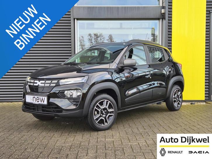 Dacia Spring Expression 27 kWh Lederen bekleding, Navigatie,, Auto's, Dacia, Bedrijf, Te koop, Spring, ABS, Achteruitrijcamera