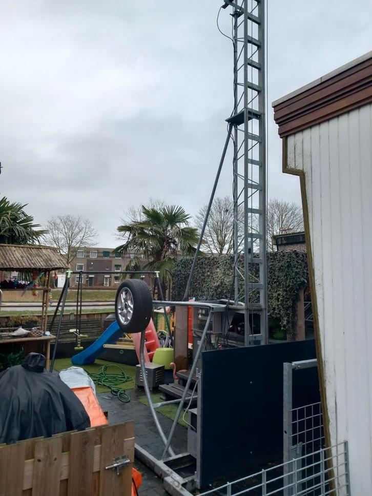 De Jong Bouwlift - Gebruikt, Doe-het-zelf en Verbouw, Gereedschap | Overige machines, Gebruikt, Ophalen