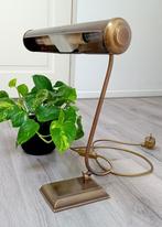 vintage messing tafellamp jaren 70, Ophalen of Verzenden, Gebruikt, Minder dan 50 cm
