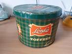 Vintage voorraadblik Lonka, Ophalen of Verzenden, Gebruikt, Overige, Overige merken