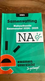 ExamenOverzicht - Samenvatting Examenstof Natuurkunde VWO, Ophalen of Verzenden, Nederlands, Overige niveaus, ExamenOverzicht