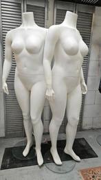 Witte grote maat etalagepoppen paspoppen, Ophalen, Zo goed als nieuw