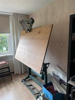 Vintage nestler architectentafel, Doe-het-zelf en Verbouw, Tekentafels, Ophalen, Gebruikt, 130 tot 150 cm