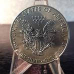 1 Oz Silver American Eagle ASE 2012 met mooie lichte Patina, Ophalen of Verzenden, Zilver