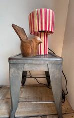 Oud metalen krukje 45x30x30, Ophalen, Gebruikt, IJzer