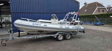 Novurania 570 rib rubberboot 150 pk Mercury EFI opknapper beschikbaar voor biedingen