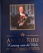 André Rieu - Koning van de Wals (Boek + DVD), Alle leeftijden, Ophalen of Verzenden, Zo goed als nieuw, Muziek en Concerten
