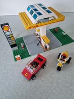 Retro Lego Systum no 1256.Shell benzinestation., Ophalen of Verzenden, Zo goed als nieuw, Complete set, Lego