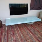 TE KOOP: HOOGGLANS DESIGN SIDE-TABLE / SALONTAFEL., Huis en Inrichting, Tafels | Sidetables, Ophalen, Design, Zo goed als nieuw