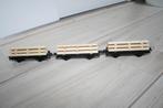trix express wagons met houtlading, Hobby en Vrije tijd, Modeltreinen | H0, Gebruikt, Gelijkstroom, Trix, Wagon
