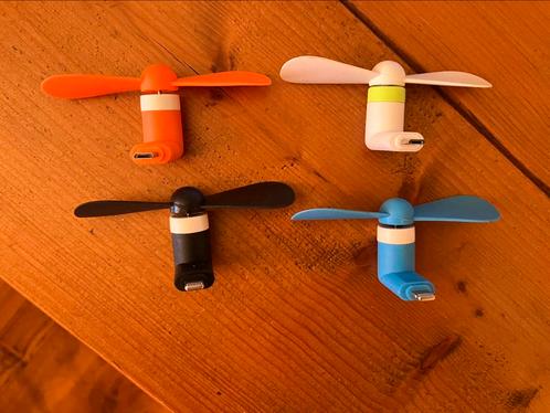 Smartphone ventilator, iPhone of USB-B, Telecommunicatie, Mobiele telefoons | Toebehoren en Onderdelen, Nieuw, Ophalen of Verzenden