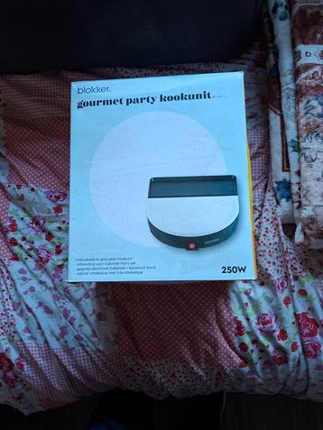 2x Blokker Gourmet Party Kookunit - 1 Persoon beschikbaar voor biedingen