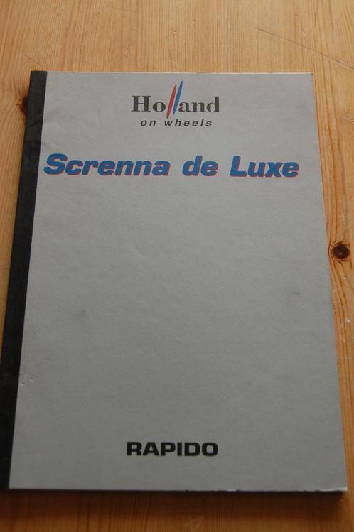 Rapido Screnna de Luxe onderdelenboek, Fietsen en Brommers, Handleidingen en Instructieboekjes, Ophalen of Verzenden