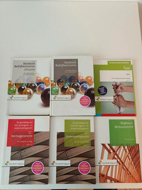 Noordhoff HBO schoolboeken, Boeken, Schoolboeken, Zo goed als nieuw, Nederlands, Overige niveaus, Ophalen of Verzenden
