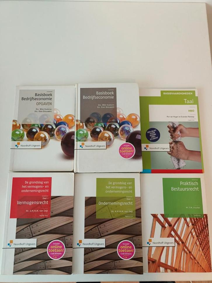 Noordhoff HBO schoolboeken, Boeken, Schoolboeken, Zo goed als nieuw, Nederlands, Overige niveaus, Ophalen of Verzenden