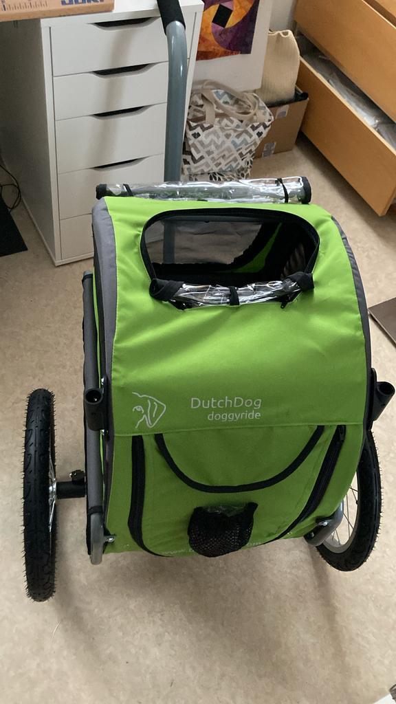 Hondenkar - Comfortabel en veilig! Nooit gebruikt, Fietsen en Brommers, Fietsaccessoires | Aanhangers en Karren, Nieuw, Hondenkar