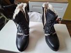 schoenen laarsjes enkel, Kleding | Dames, Jassen | Winter, Marccain, Verzenden, Zo goed als nieuw, Zwart