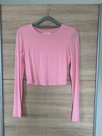 Nieuwe Roze Lvicila crop top mt S 36, Nieuw, Ophalen of Verzenden, Lange mouw, Roze