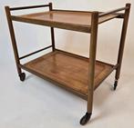 Vintage serveerwagen , Pastoe ?, Ophalen, Gebruikt, Rechthoekig, Hout