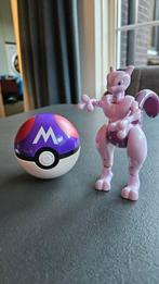 Mewtwo figuur met Pokébal, Ophalen of Verzenden, Zo goed als nieuw, Jongen of Meisje
