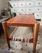 Salontafel H&M Home houte macrame, Huis en Inrichting, Ophalen, 100 tot 150 cm, 50 tot 100 cm, Zo goed als nieuw