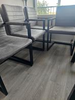4 mooie Microlederen Stoelen, Huis en Inrichting, Stoelen, Ophalen, Zo goed als nieuw