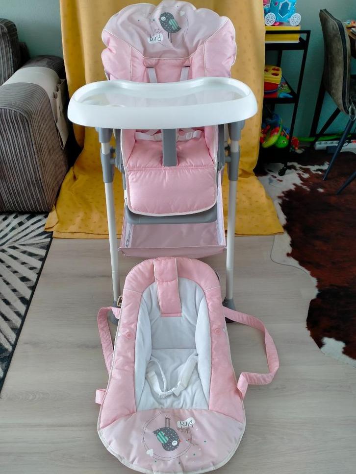 Hauck Sit’n Relax , verstelbare kinderstoel , zgan., Kinderen en Baby's, Kinderstoelen, Zo goed als nieuw, Meegroeistoel, Afneembaar eetblad